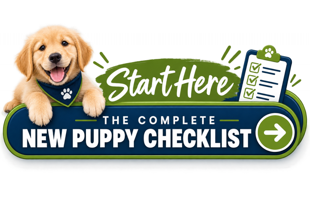 start here - the link to the complete new puppy checklist